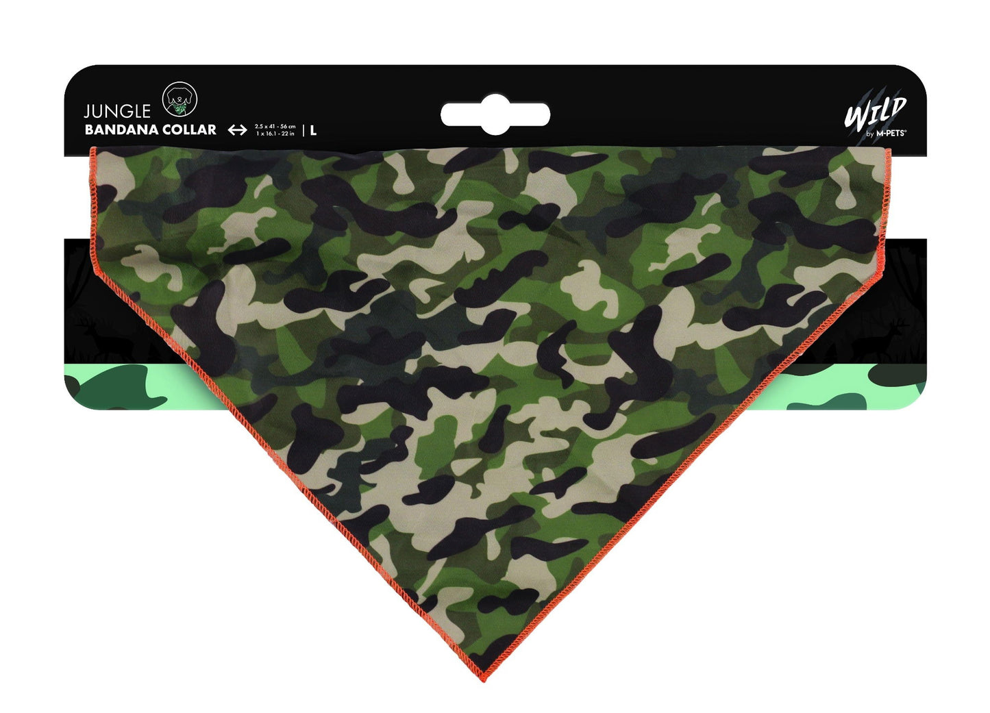 M-PETS Wild Jungle Bandana Large