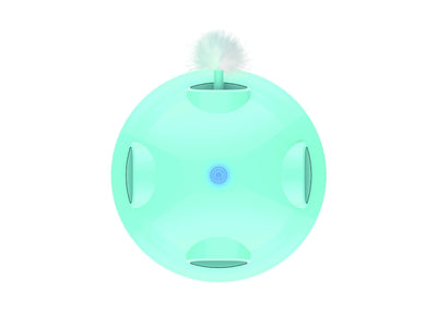 M-PETS Alpha Interactive Cat Toy - Blue