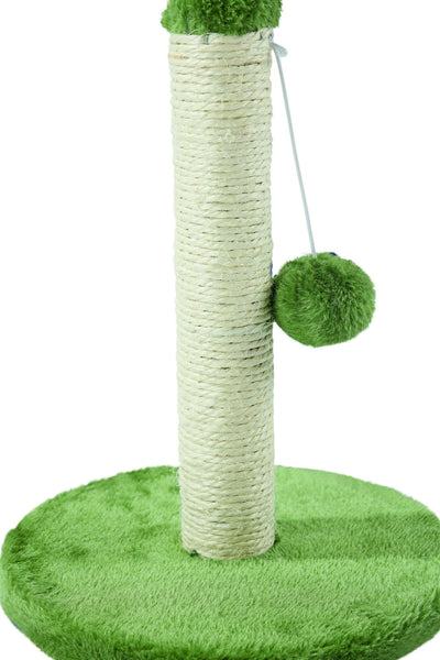 M-PETS My First Cat Tree Pompom Green