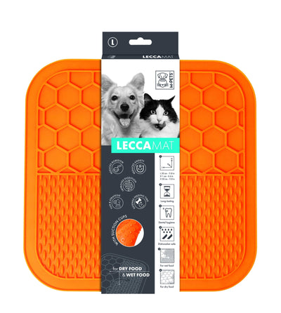 M-PETS Lecca Mat Orange Large