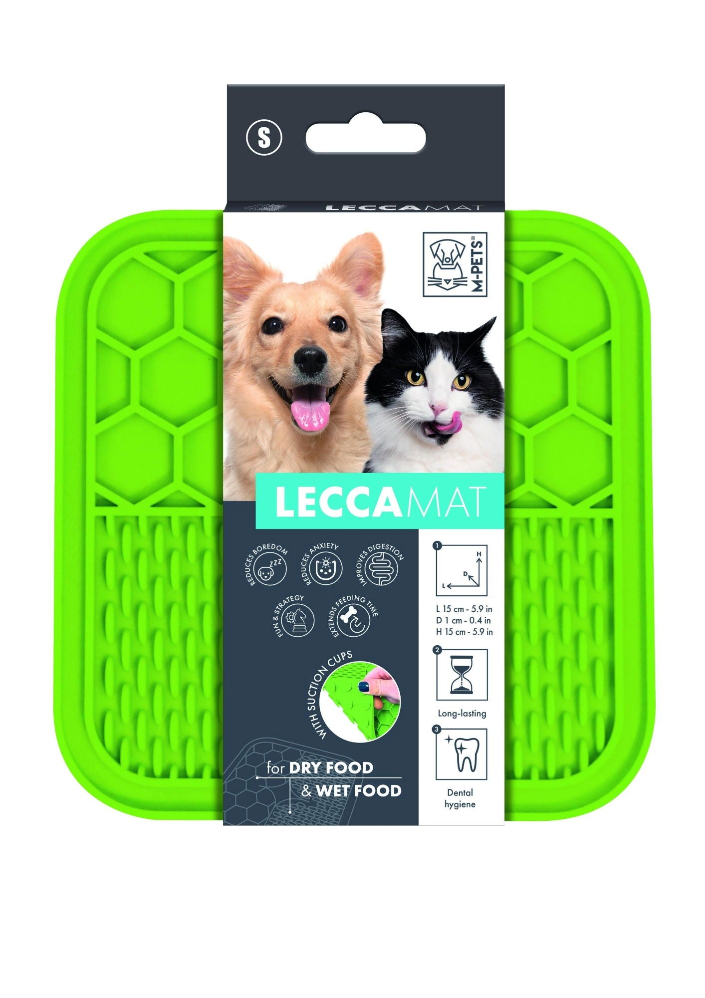 M-PETS Lecca Mat Green Small