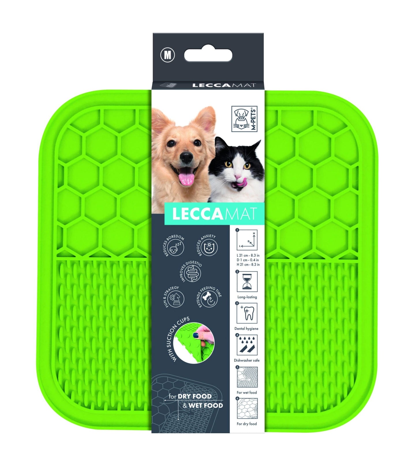 M-PETS Lecca Mat Green Medium