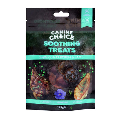 Canine Choice Dog Treats Soothing Chicken & Lamb X8 100g
