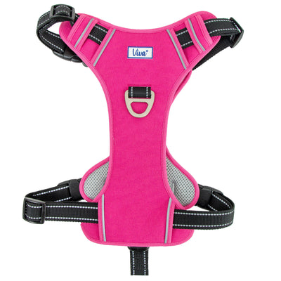 Ancol Viva Exercise & Travel Harness Pink L 60-85cm