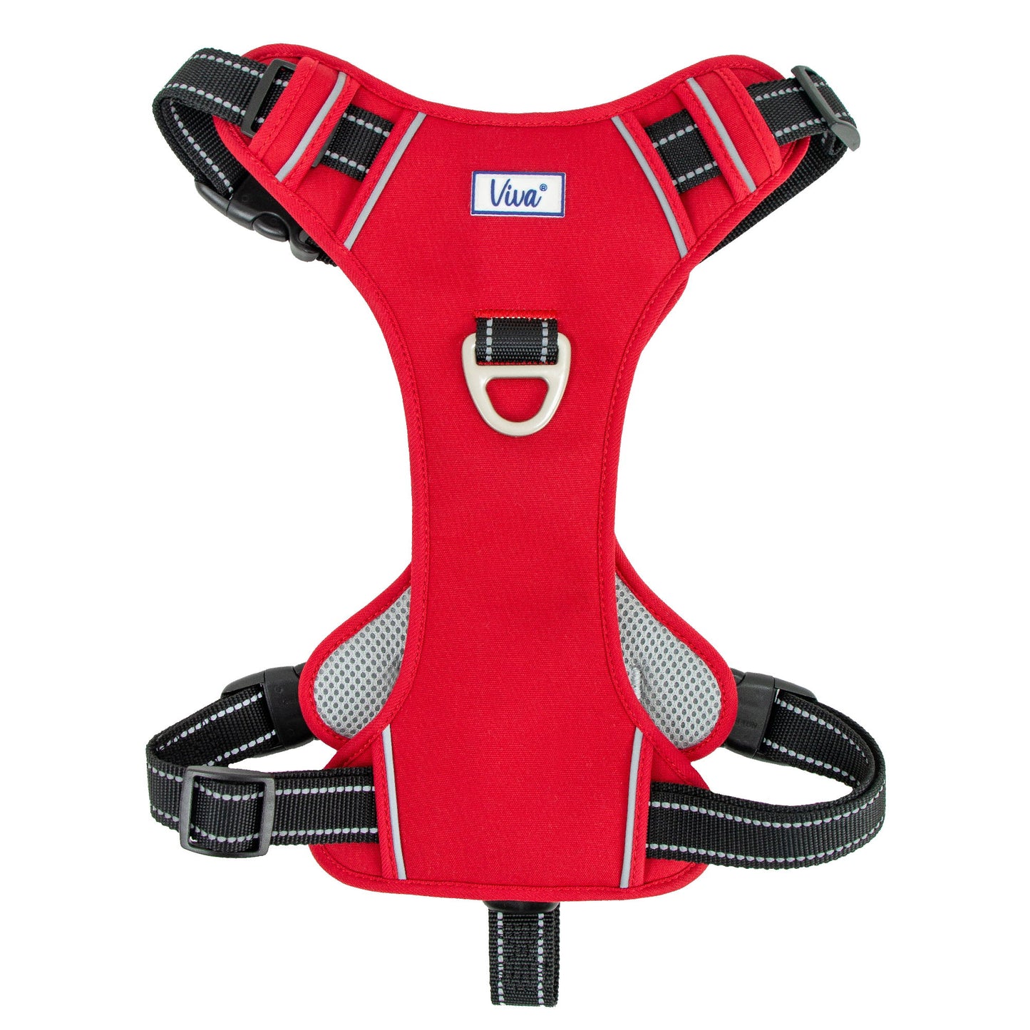 Ancol Viva Exercise & Travel Harness Red XL 80-120cm