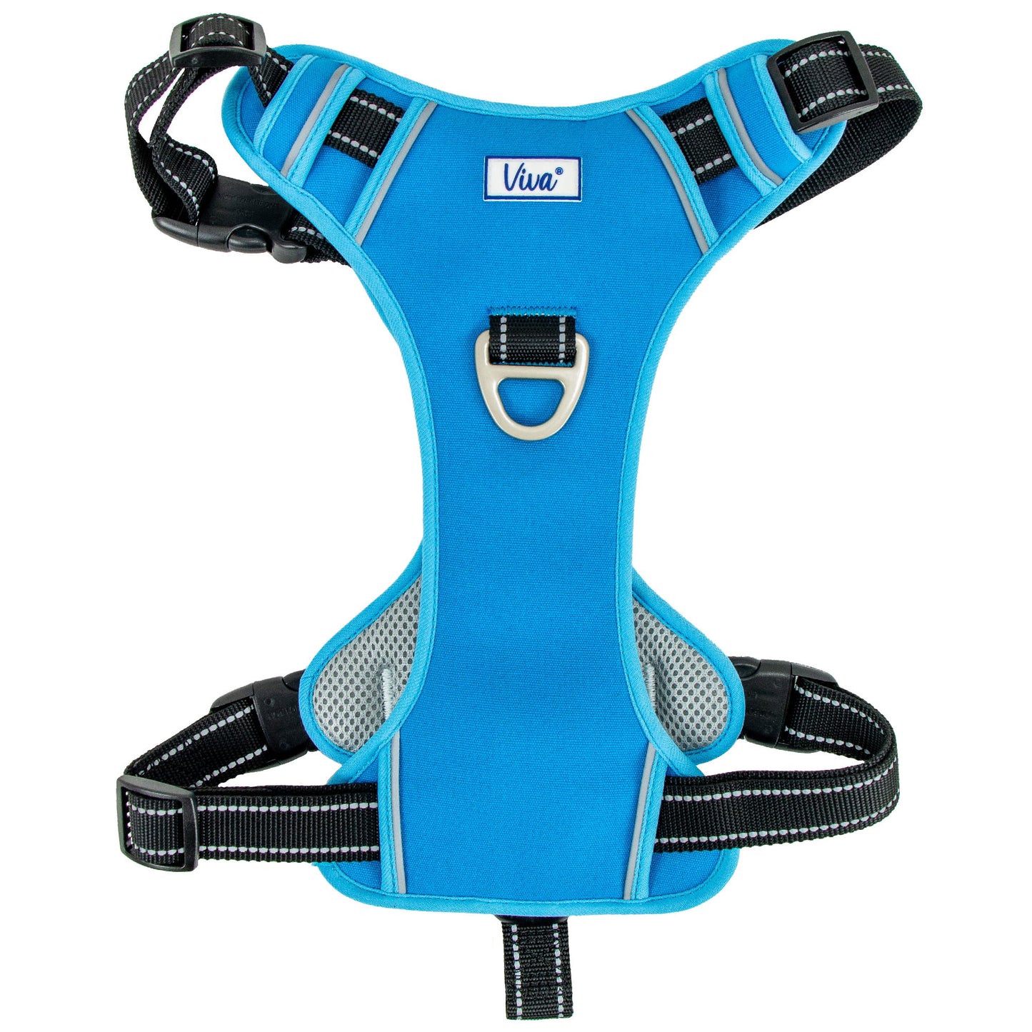 Ancol Viva Exercise & Travel Harness Blue XL 80-120cm