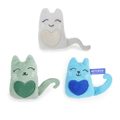 Battersea Catnip Cats 3pc