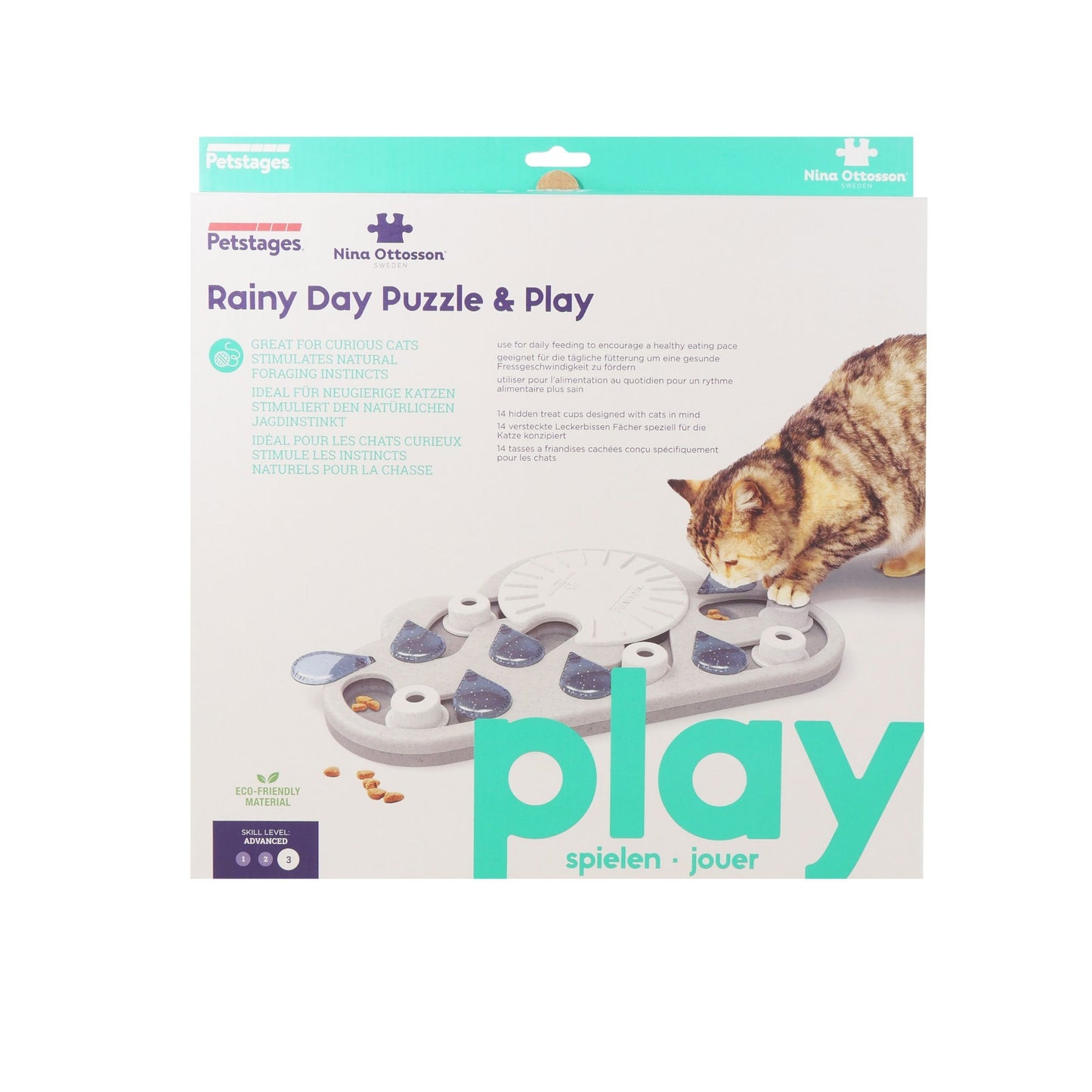 Nina Ottosson Puzzle & Play Rainy Day Grey
