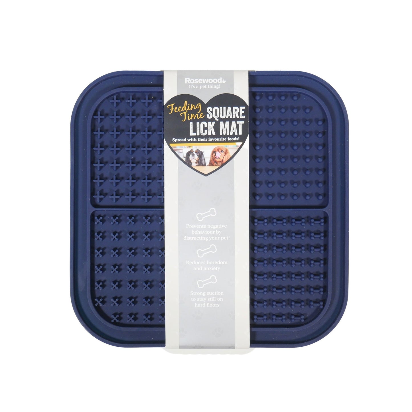 Rosewood Square Shape Lick Mat SRP