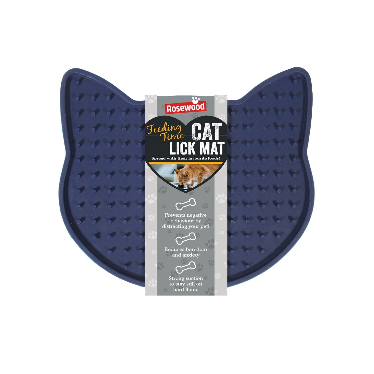 Rosewood Cat Head Shape Lick Mat SRP