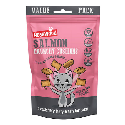 Daily Cat Treats Crunchy Salmon Cushions 200g
