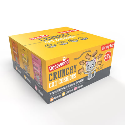 Daily Cat Treats Crunchy Variety Box 12pc 720g