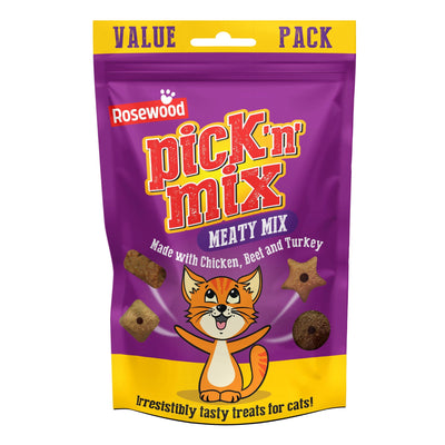 Daily Cat Treats Pick N Mix Cat Treats Meaty 180g