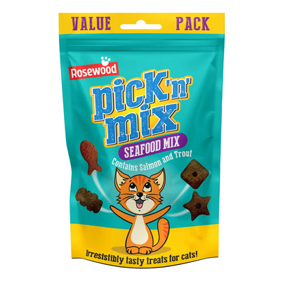 Daily Cat Treats Pick N Mix Cat Treats Seafood 180g