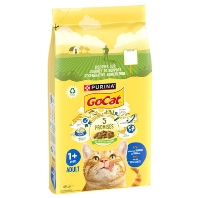 Go-Cat Complete Adult Tuna Herring & Veg 4kg