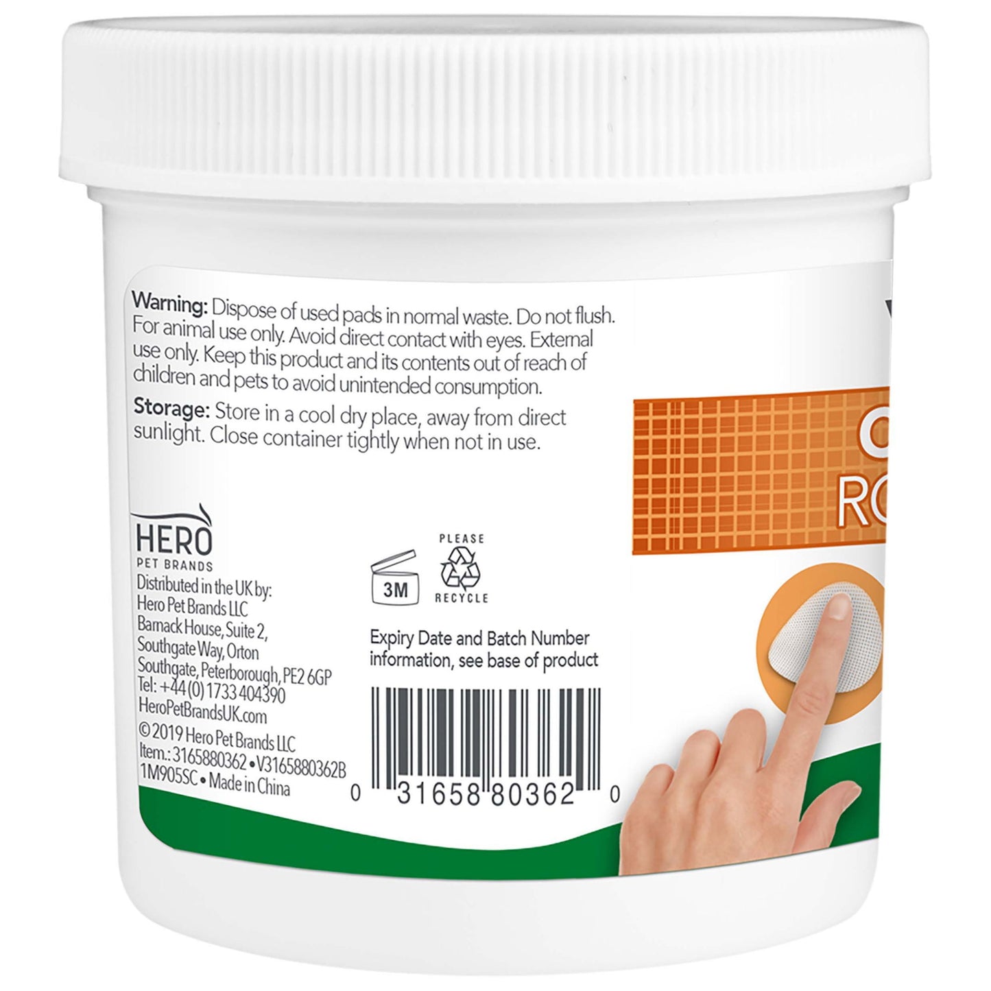 Vet's Best Clean Eye Round Pads 100pc