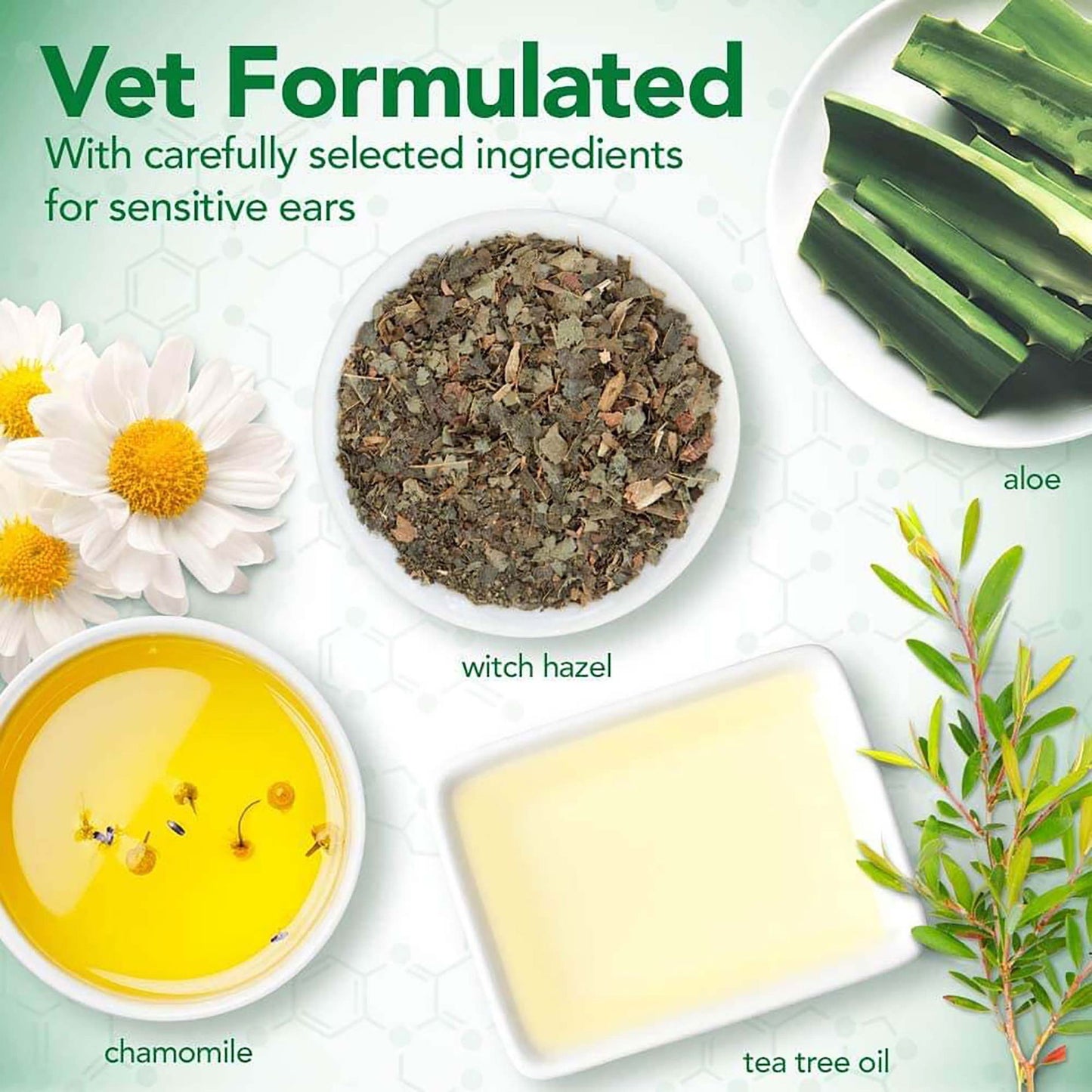 Vet's Best Ear Wash & Dry Kit 2pc