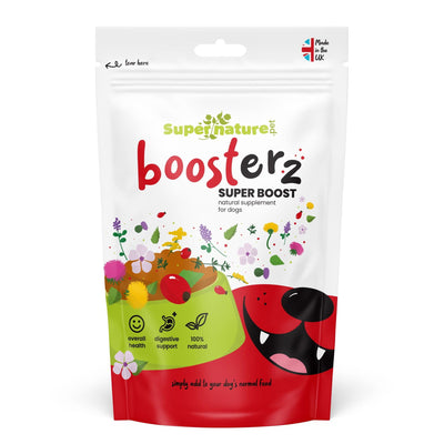 SuperNature Boosterz Super Boost Natural Supplement for Dogs 125g