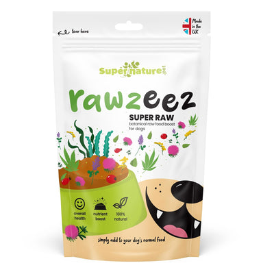 SuperNature Rawzeez Super Raw Botanical Food Booster for Dogs 450g