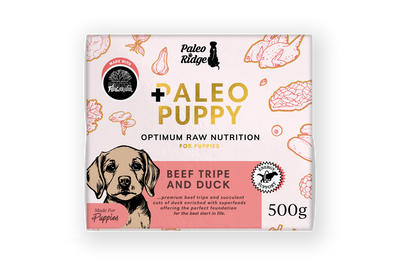 Paleo Ridge Paleo Puppy Beef Tripe & Duck 500g