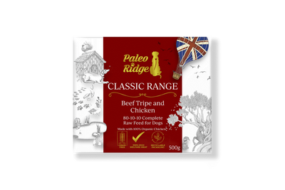 Paleo Ridge Classic Beef Tripe and Chicken 500g