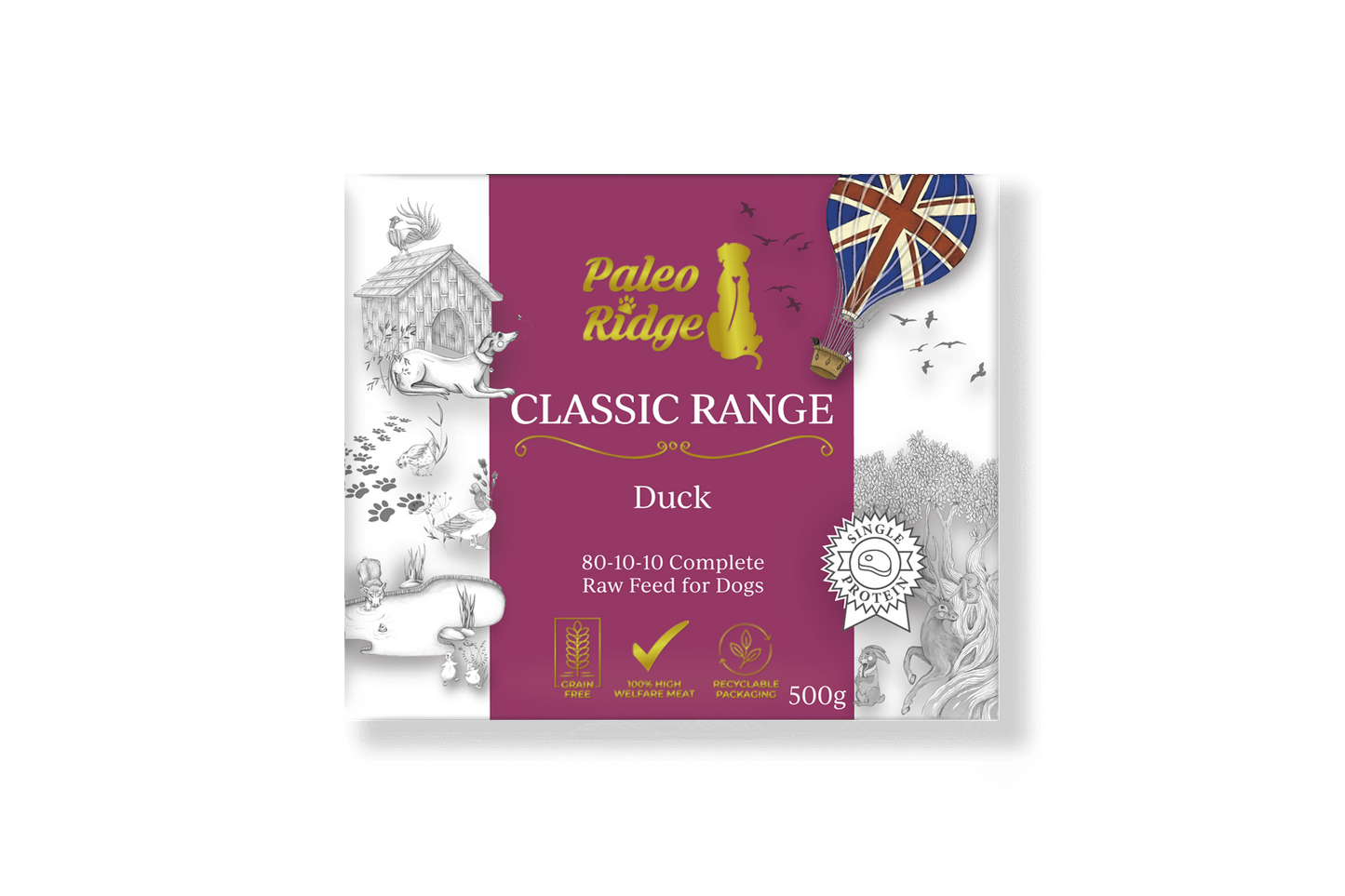 Paleo Ridge Classic Duck 500g