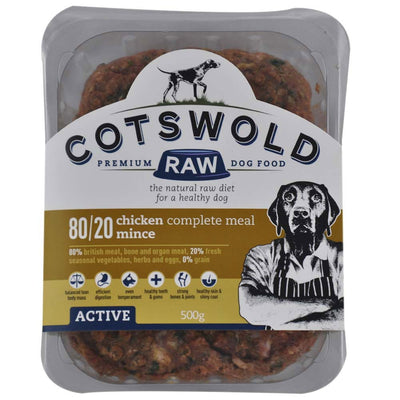 Cotswold Raw Working Dog Active Chicken Mince 500g