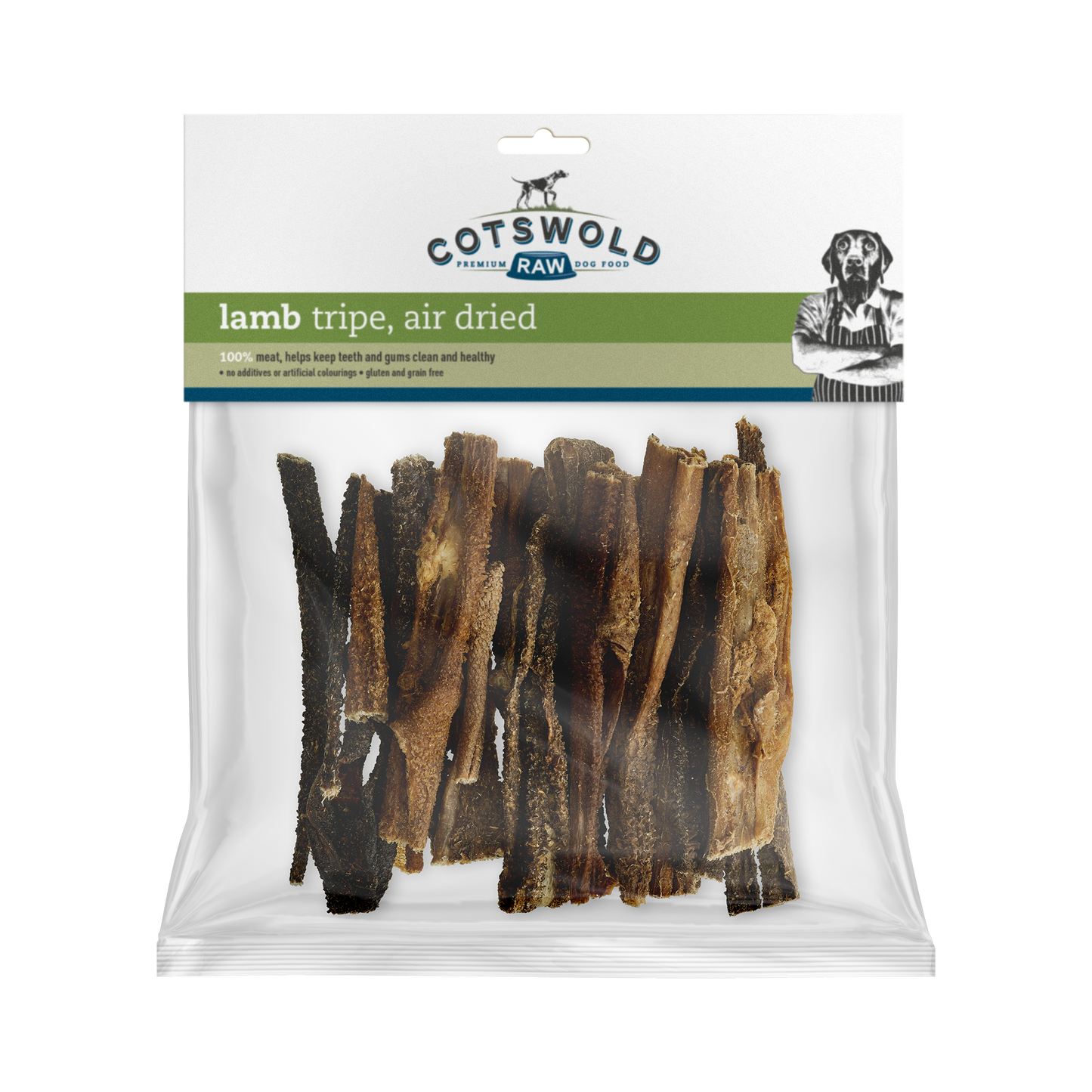 Cotswold Raw Natural Dried Treat Lamb Tripe 200g