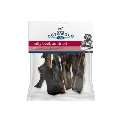 Cotswold Raw Natural Dried Treat Bully Beef 250g