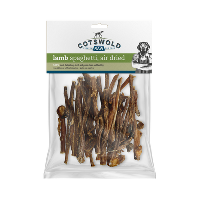 Cotswold Raw Natural Dried Treat Lamb Spaghetti 150g