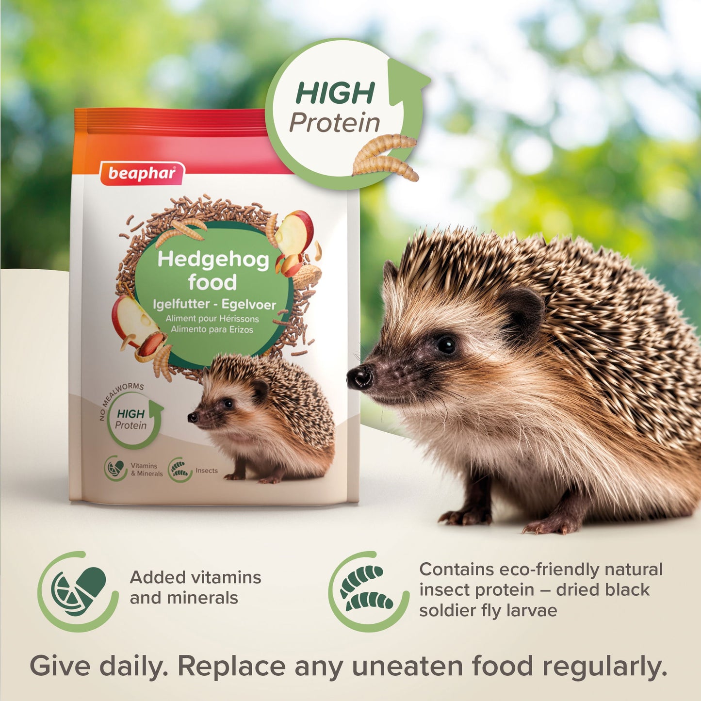Beaphar Complete Food for Hedgehogs - 1kg