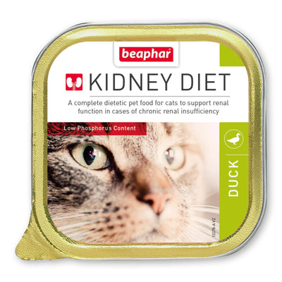 Beaphar Kidney Diet Food for Cats – Duck – 100g