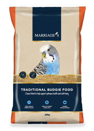 MarriagesTraditional Budgie Food - 20kg