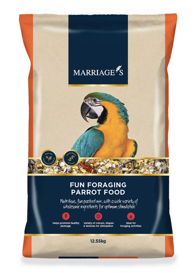 Marriages Fun Foraging Parrot Food - 12.55kg
