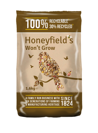 Honeyfields Wont Grow Wild Bird Food - 1.6kg