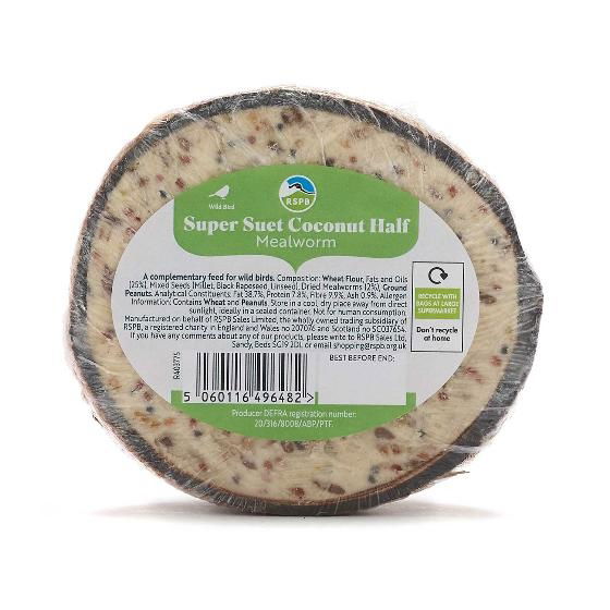 RSPB Coconut Treat With Mealworms - 320g