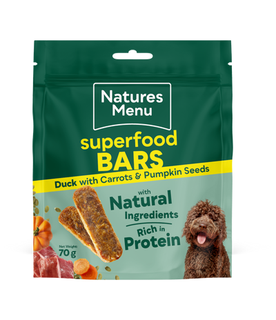 Natures Menu Superfood Bars Duck 70g