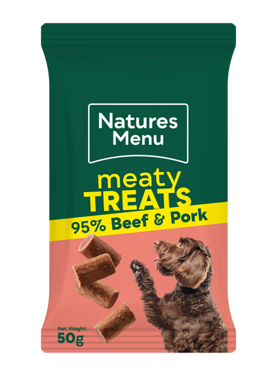 Natures Menu Dog Treat Beef 50g