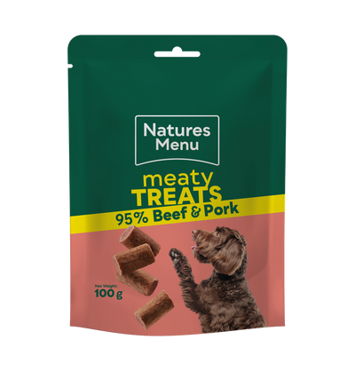 Natures Menu Dog Treat Beef 100g