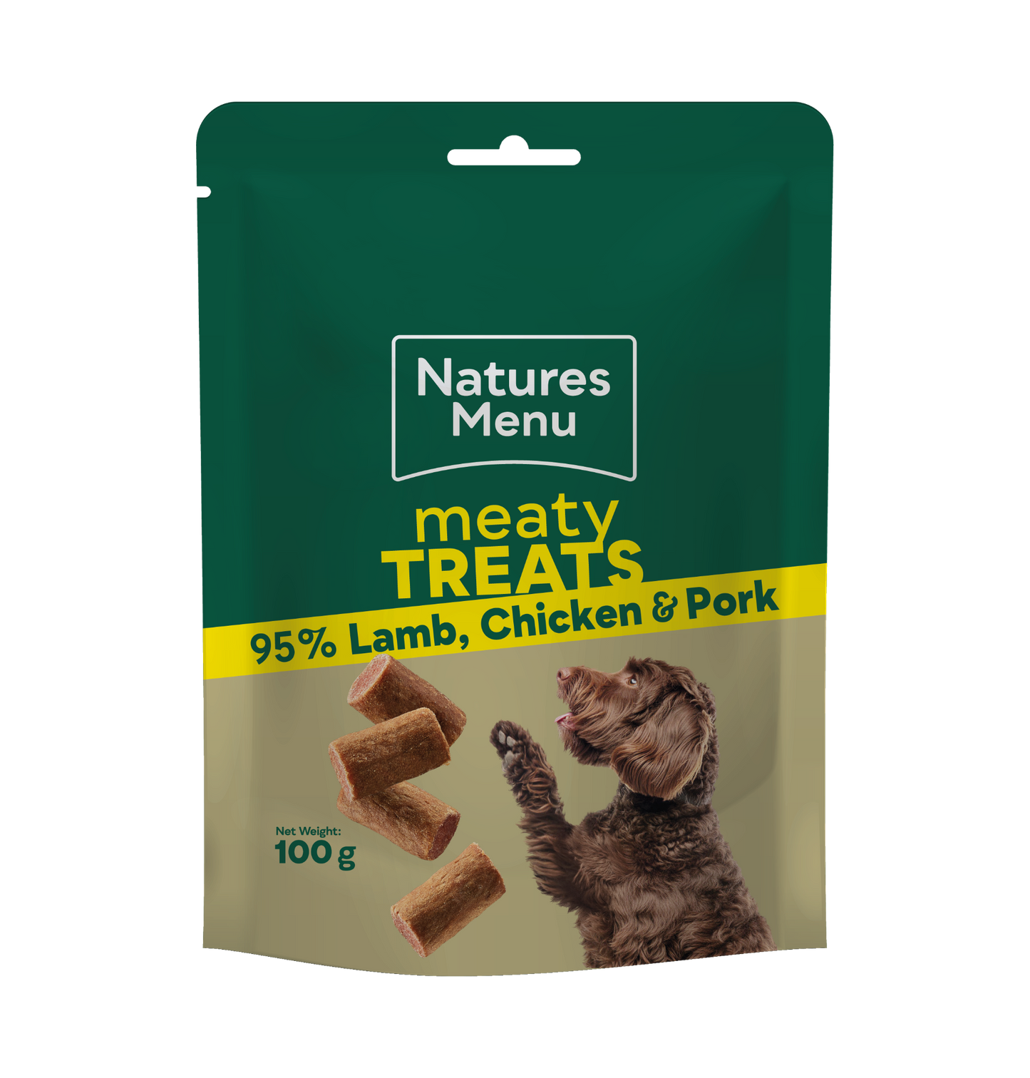 Natures Menu Dog Treat Lamb & Chicken 100g