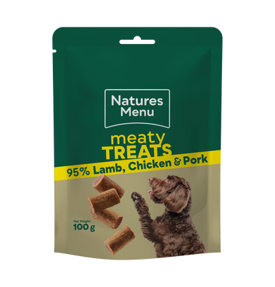 Natures Menu Dog Treat Lamb & Chicken 100g
