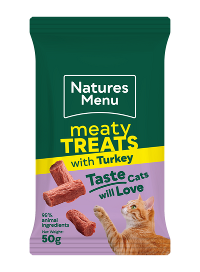 Natures Menu Cat Meaty Treat Turkey 50g