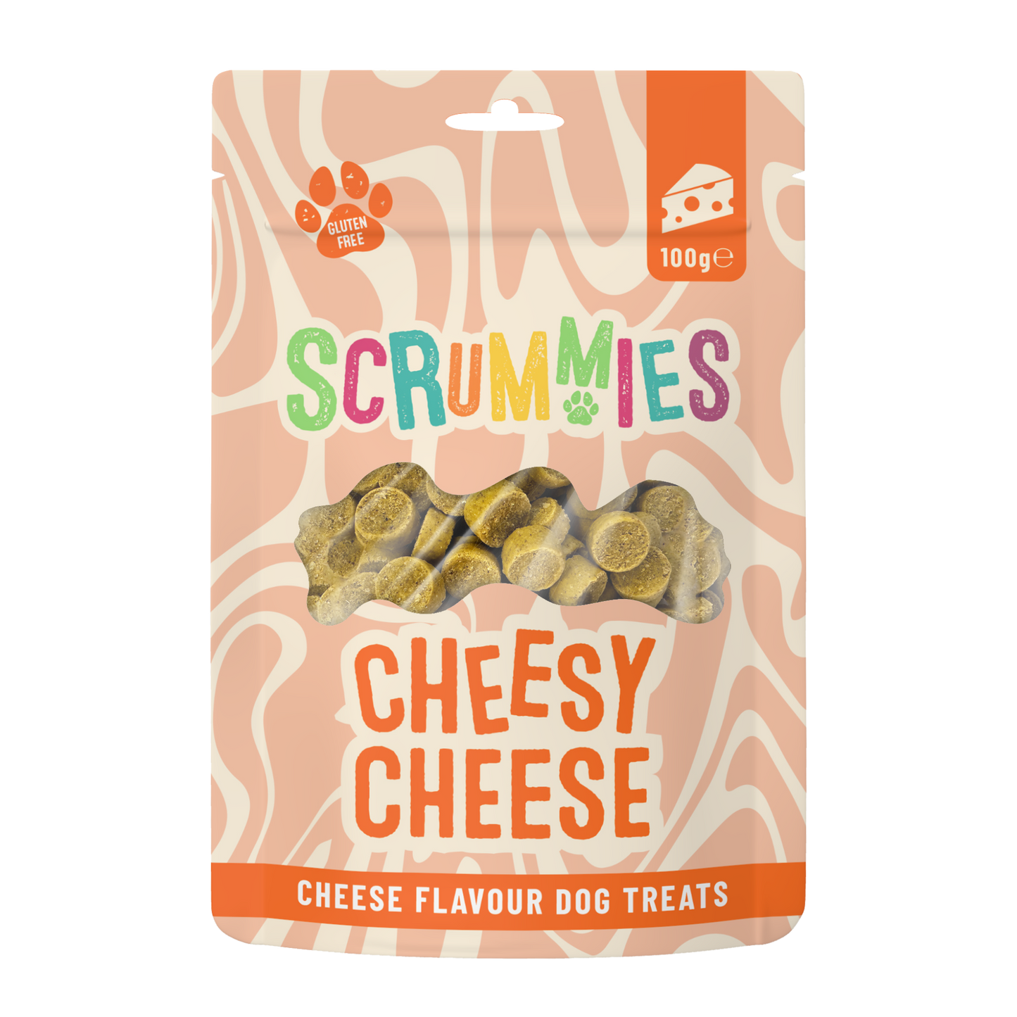 Scrummies Cheesy Cheese Dog Treats 100g