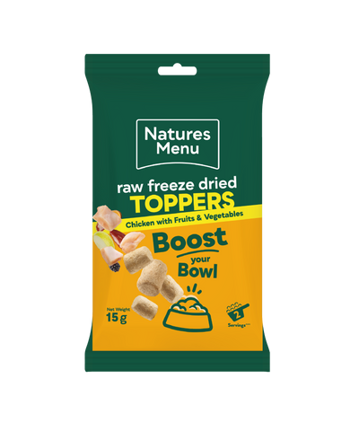 Natures Menu Freeze Dried Toppers Chicken 15g