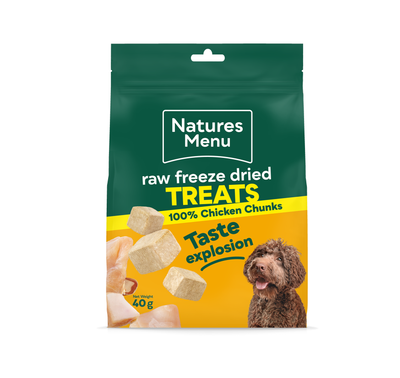 Natures Menu Freeze Dried Chicken Chunks 40g