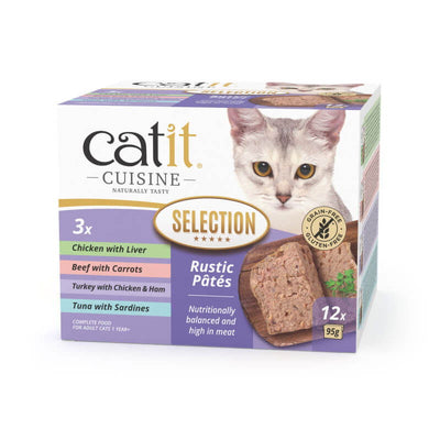Catit Cuisine Pate Variety 12 Pack