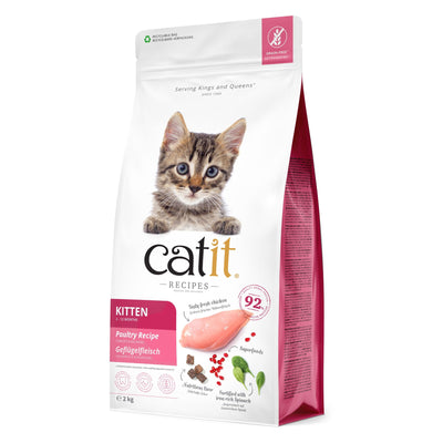 Catit Recipes Dry Kitten Poultry 2kg