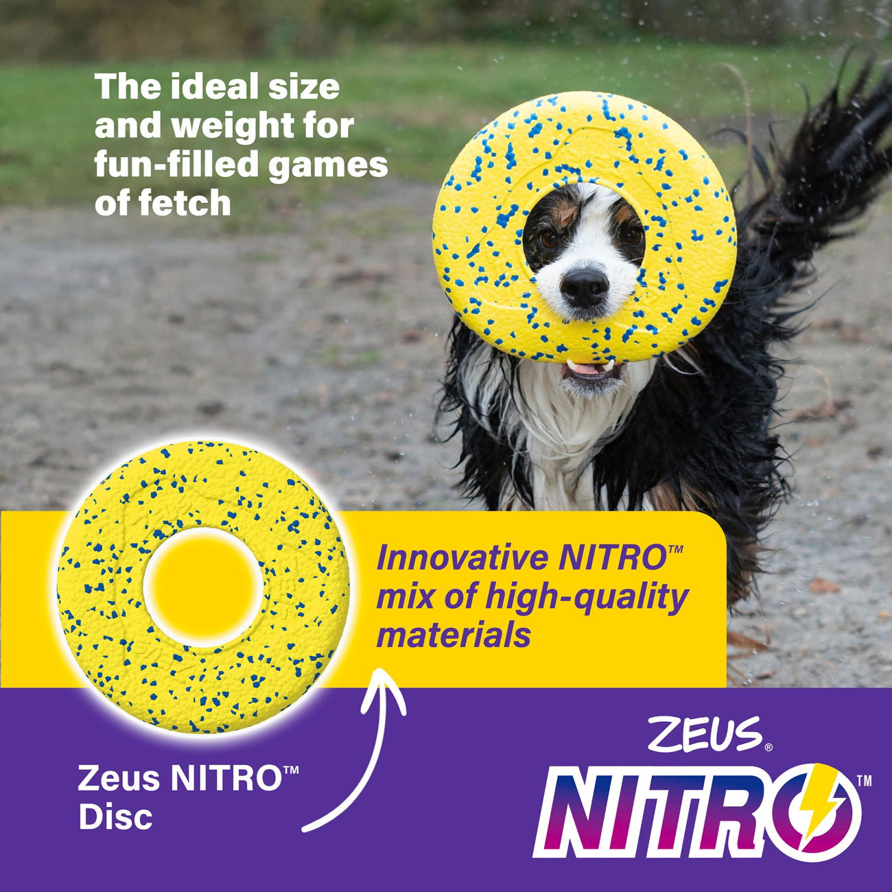 Zeus Nitro Flying Disc 24cm dia
