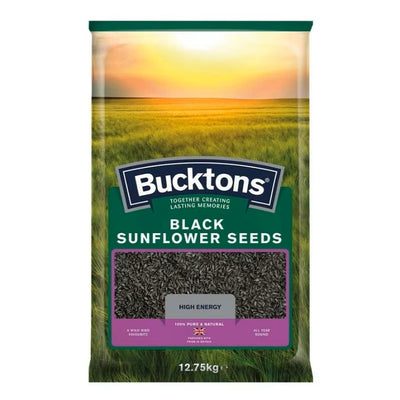 Bucktons Black Sunflower Seed - 12.75kg