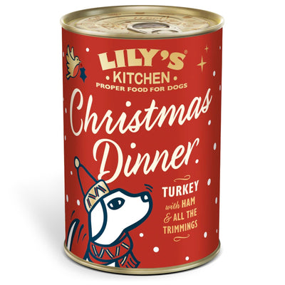 Lily's Kitchen Christmas Turkey and Ham for Dogs 400g